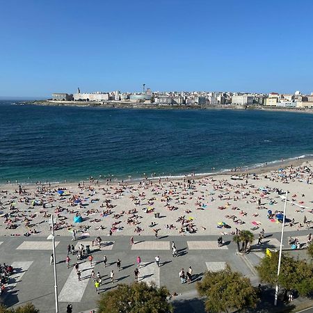 Piso Con Vistas A La Playa De Riazor Apartment A Coruna Exterior photo